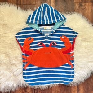 Baby Boden Crab Towelling Throw On Size 12-18 Months